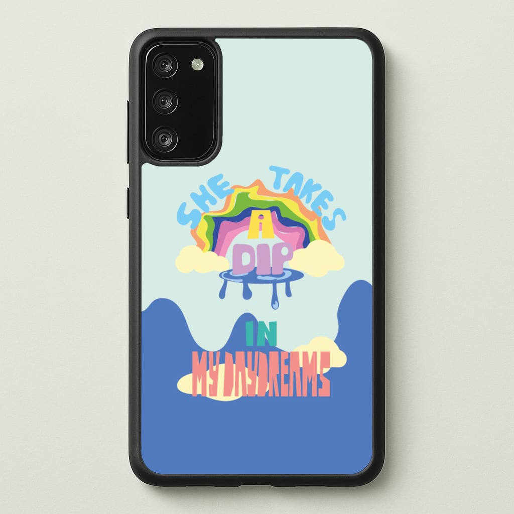 She takes a dip in my daydreams - Arctic Monkeys Phone Case for Galaxy A41