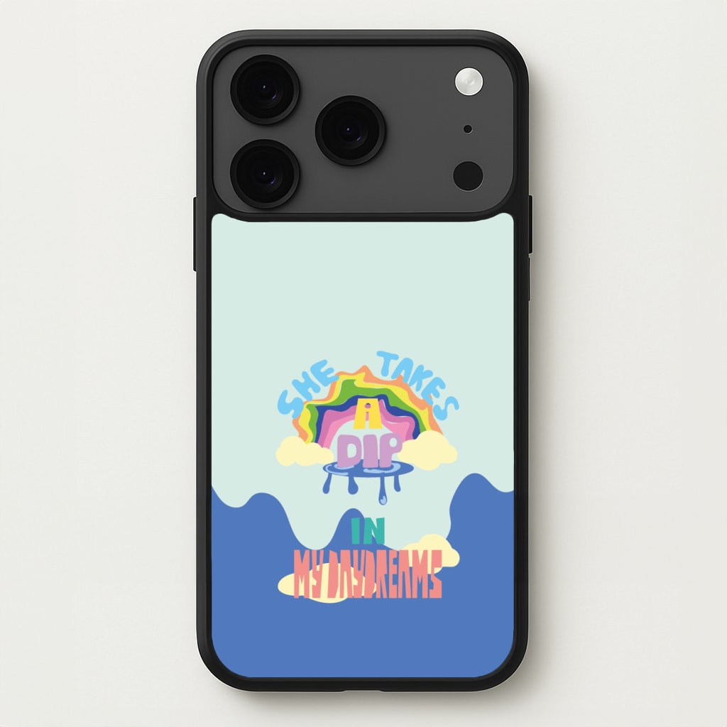 She takes a dip in my daydreams Phone Case for iPhone 17 Pro