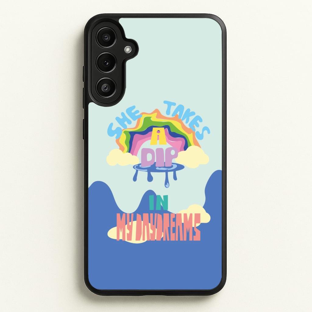 She takes a dip in my daydreams - Arctic Monkeys Phone Case for Galaxy A34