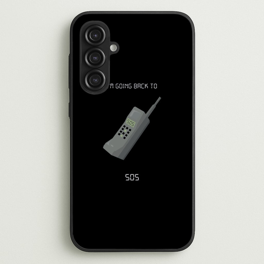 I'm going back to 505 - Arctic Monkeys Phone Case for Galaxy S23FE