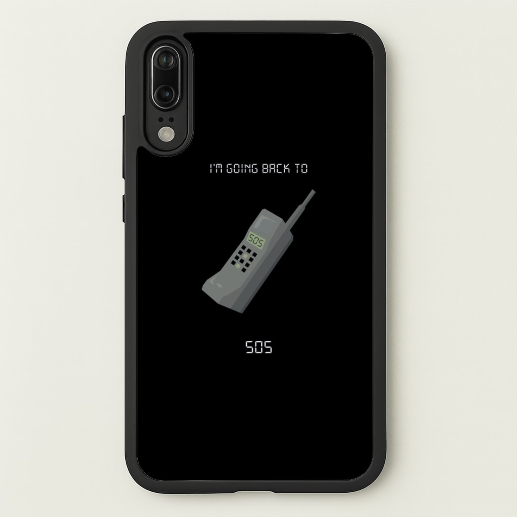 I'm going back to 505 - Arctic Monkeys Phone Case for Huawei P20