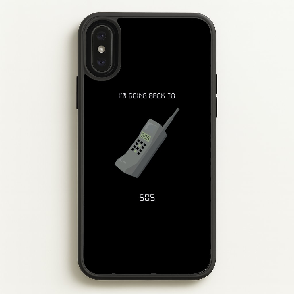 I'm going back to 505 - Arctic Monkeys Phone Case for iPhone XS Max