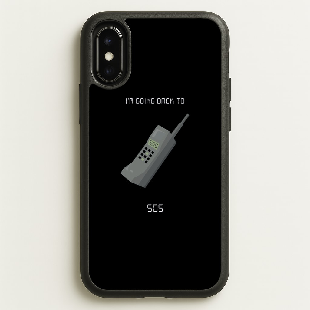 I'm going back to 505 - Arctic Monkeys Phone Case for iPhone X / XS