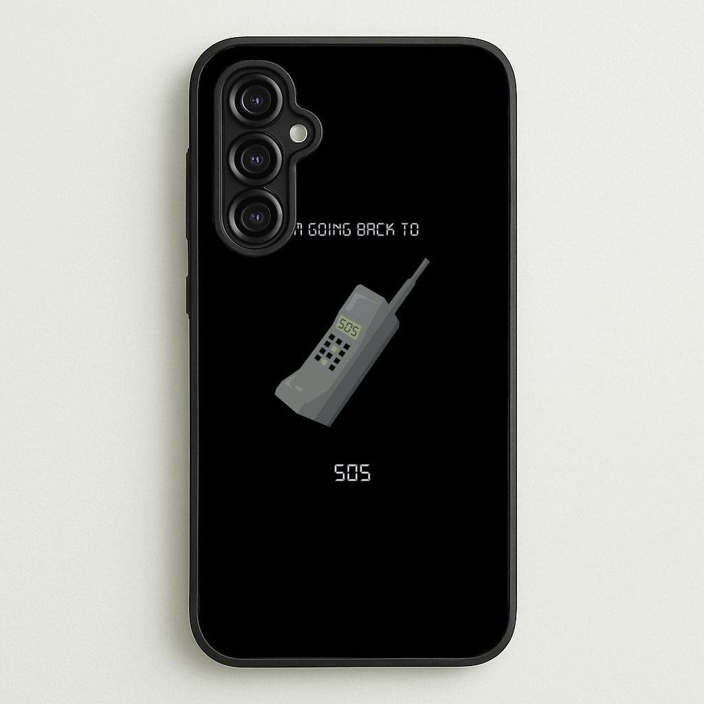 I'm going back to 505 - Arctic Monkeys Phone Case for Galaxy A14