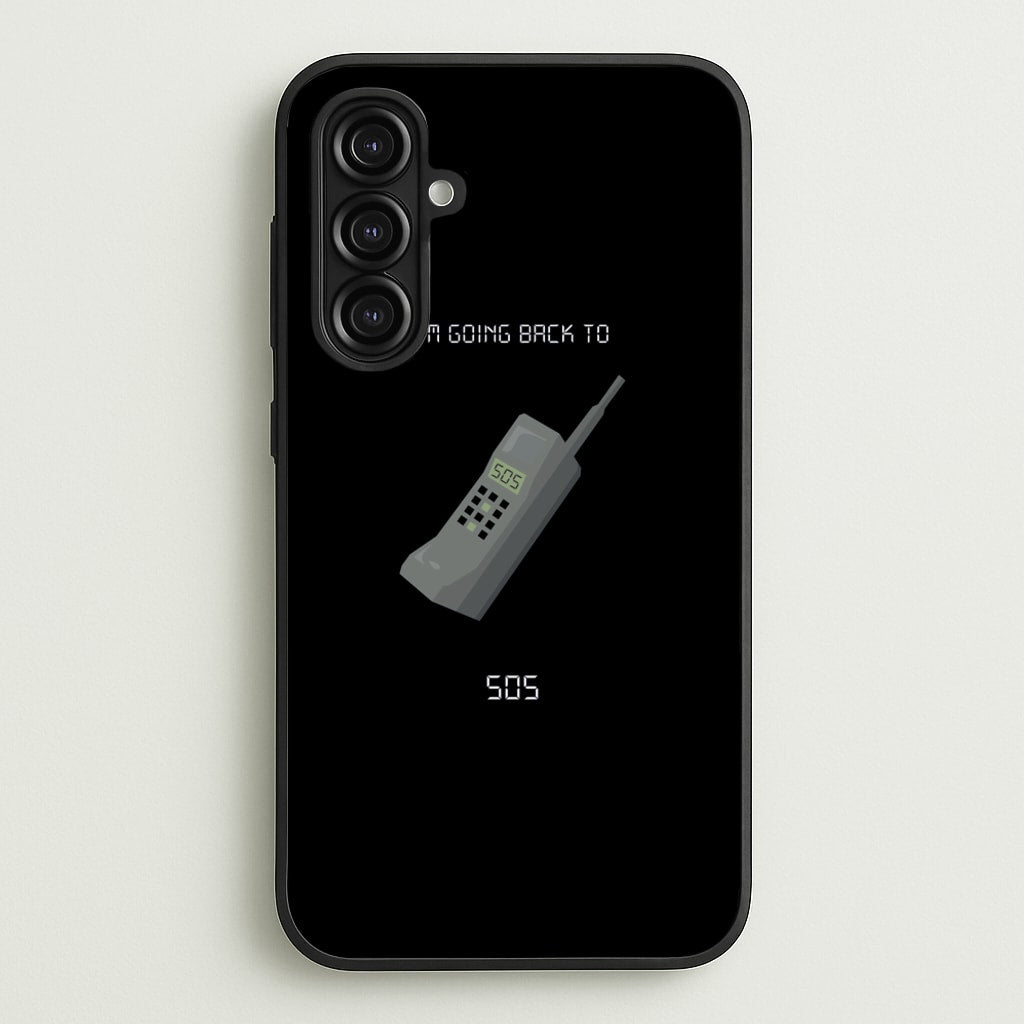 I'm going back to 505 - Arctic Monkeys Phone Case for Galaxy A16