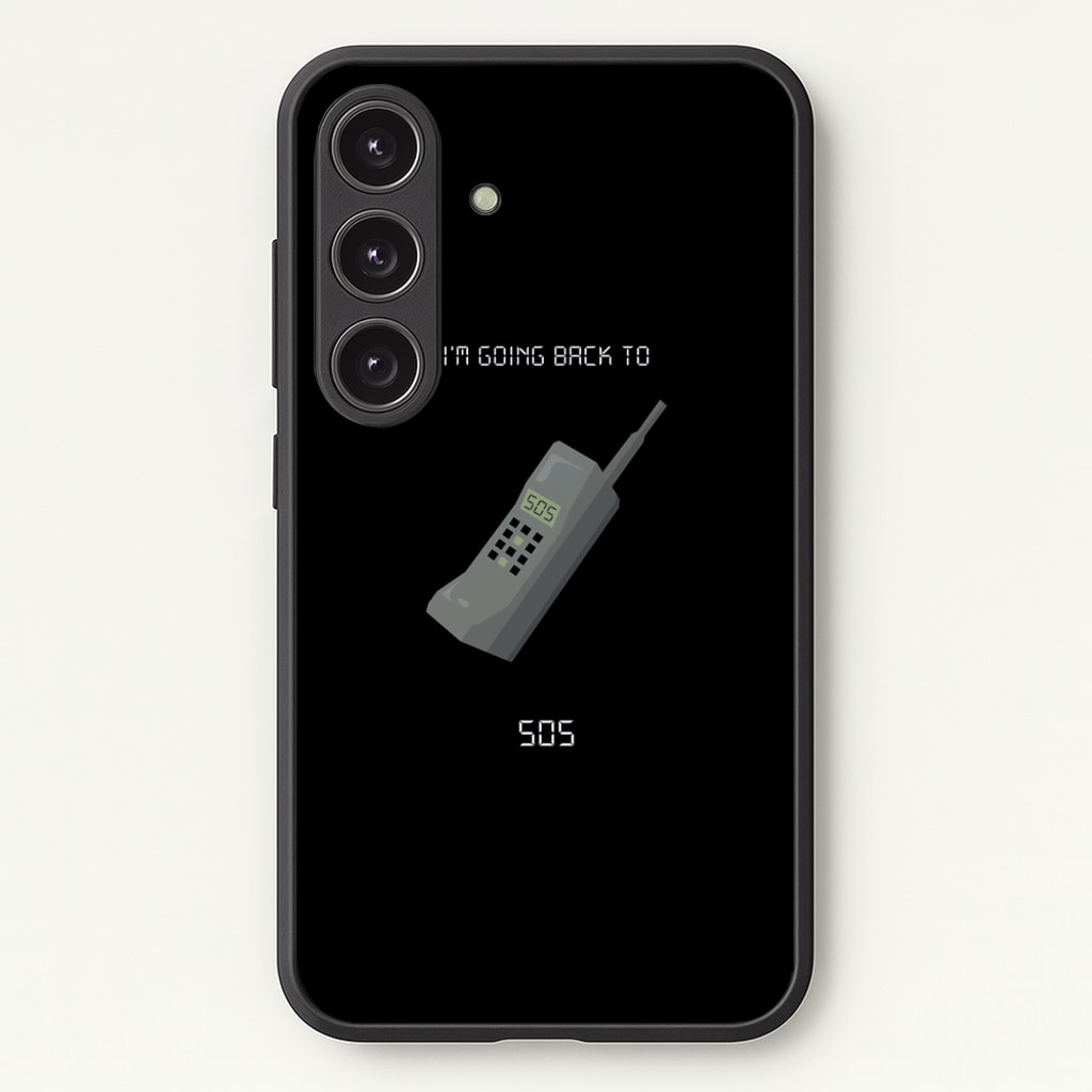 I'm going back to 505 - Arctic Monkeys Phone Case for Galaxy S24FE