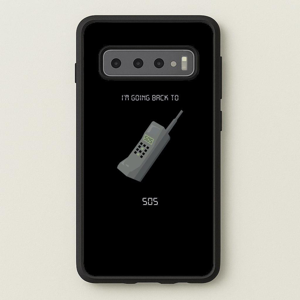 I'm going back to 505 - Arctic Monkeys Phone Case for Galaxy S10 Plus