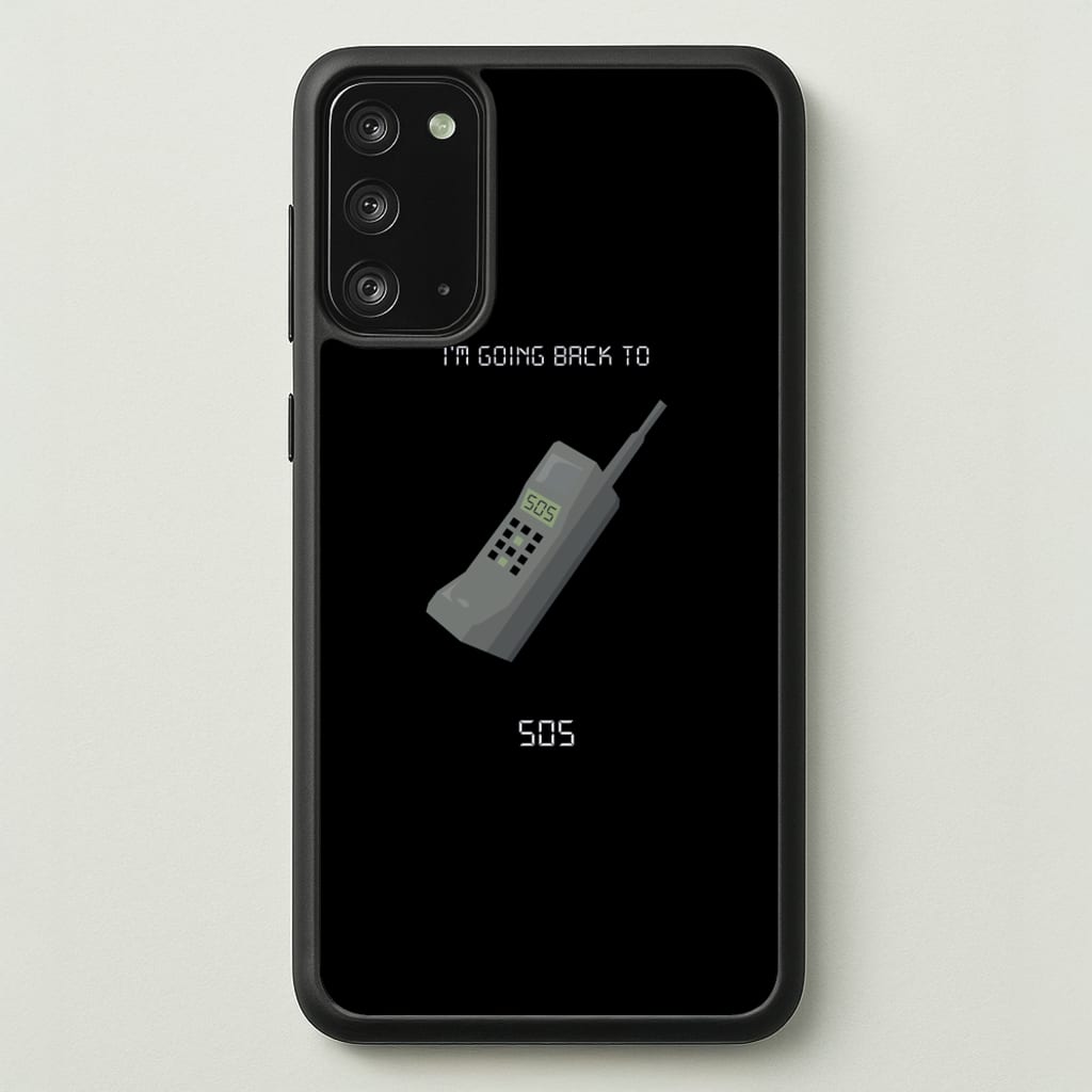 I'm going back to 505 - Arctic Monkeys Phone Case for Galaxy Note 20