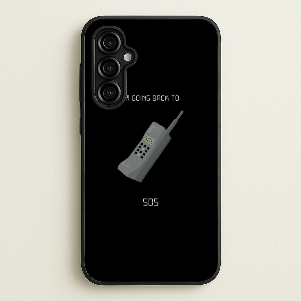 I'm going back to 505 - Arctic Monkeys Phone Case for Galaxy A54