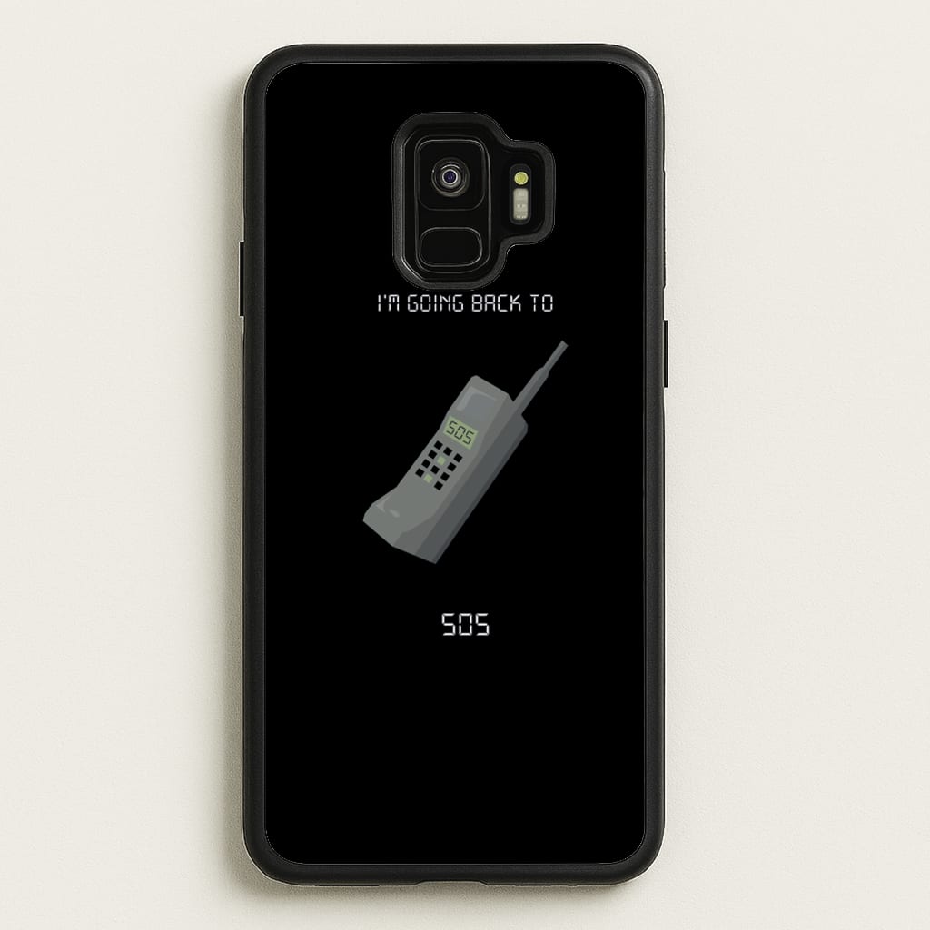 I'm going back to 505 - Arctic Monkeys Phone Case for Galaxy S9