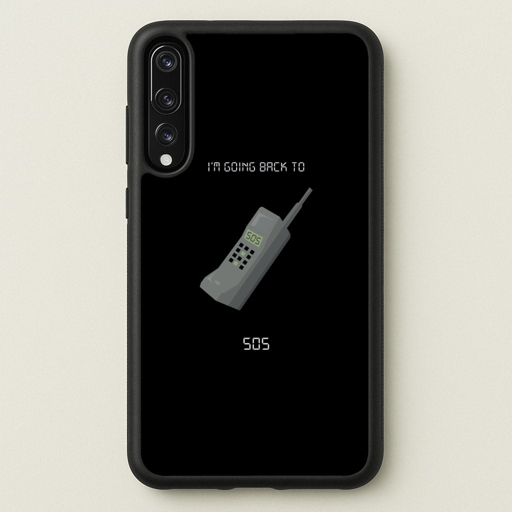 I'm going back to 505 - Arctic Monkeys Phone Case for Huawei P20 Pro
