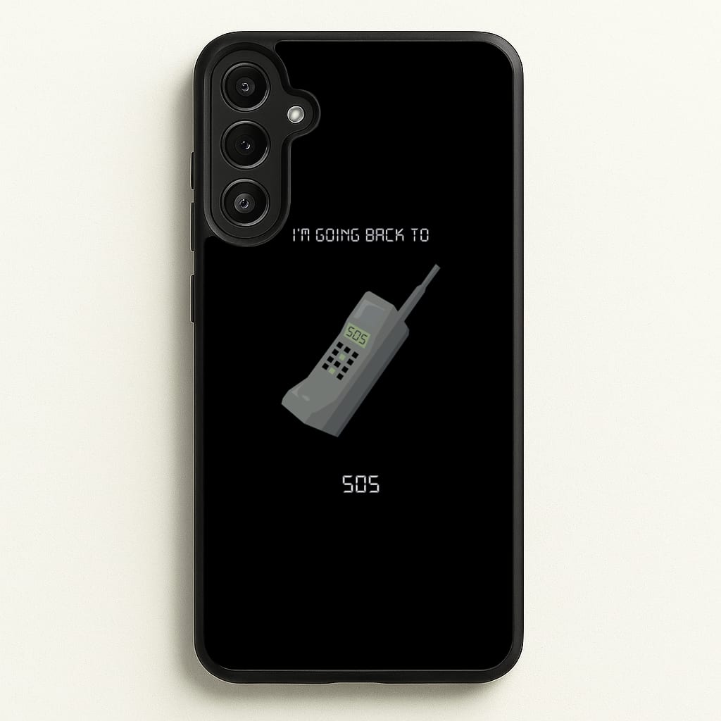 I'm going back to 505 - Arctic Monkeys Phone Case for Galaxy A34