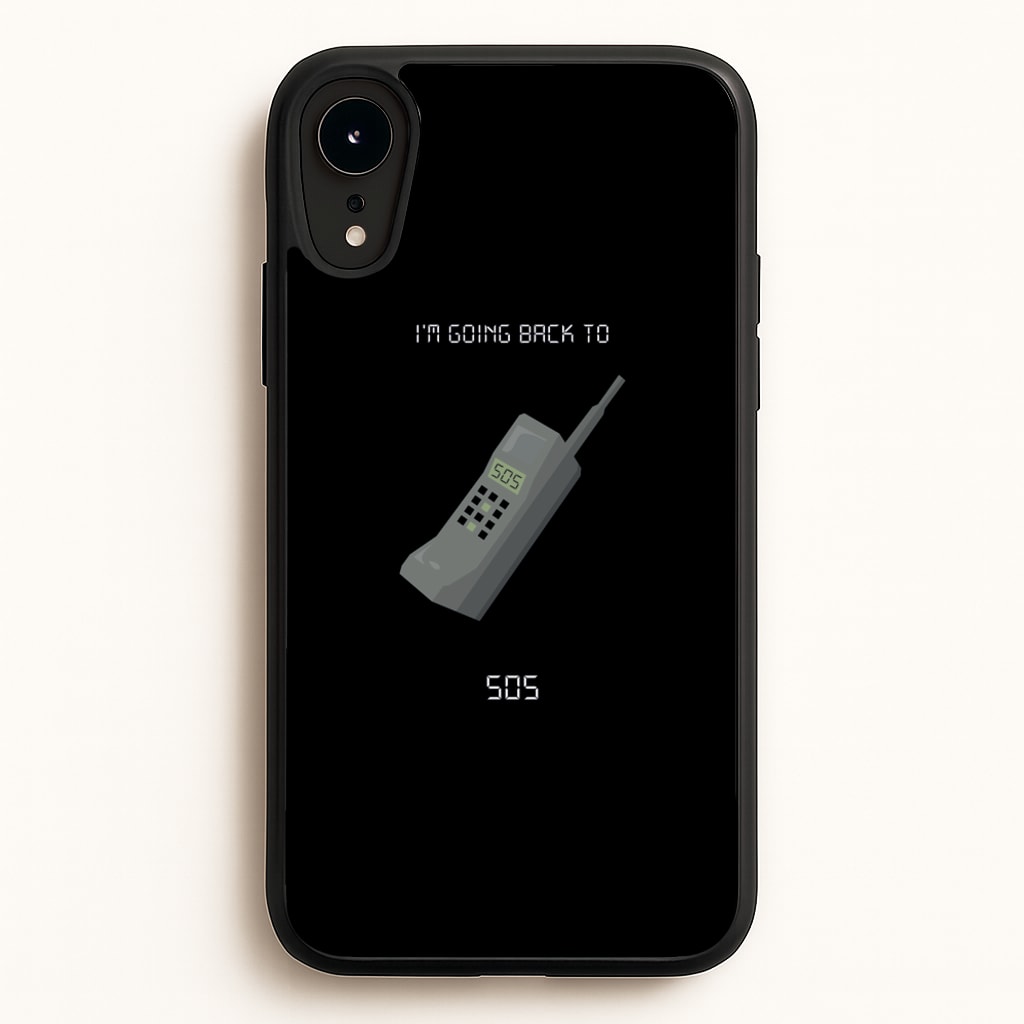 I'm going back to 505 - Arctic Monkeys Phone Case for iPhone XR