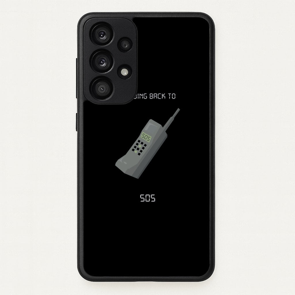 I'm going back to 505 - Arctic Monkeys Phone Case for Galaxy A33