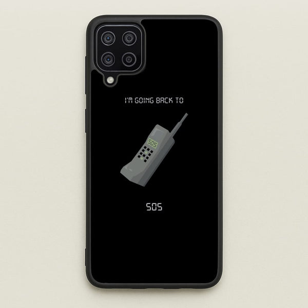 I'm going back to 505 - Arctic Monkeys Phone Case for Galaxy A12