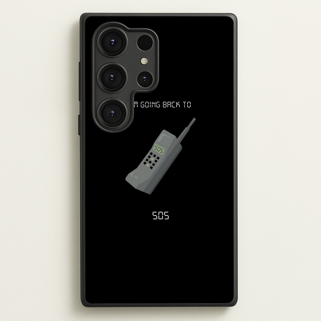 I'm going back to 505 - Arctic Monkeys Phone Case for Galaxy S25 Ultra