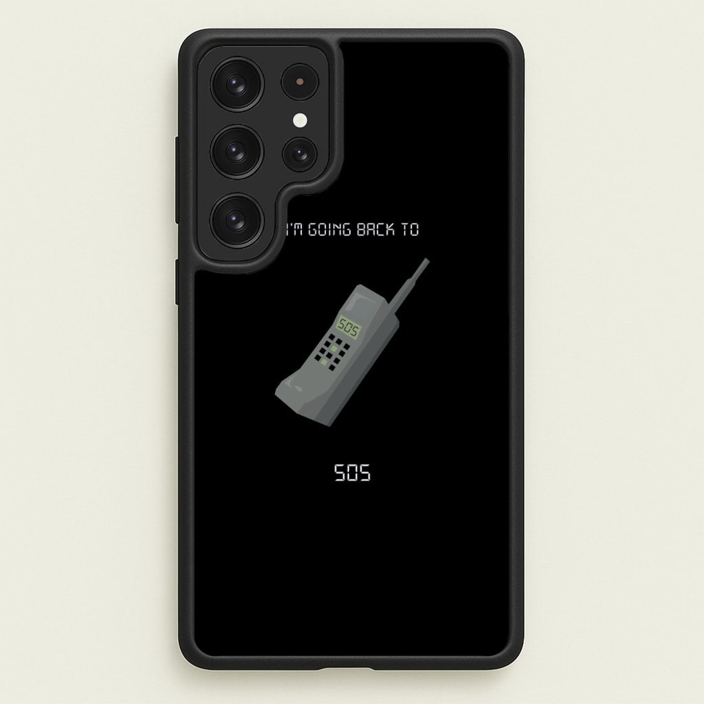 I'm going back to 505 - Arctic Monkeys Phone Case for Galaxy S22 Ultra