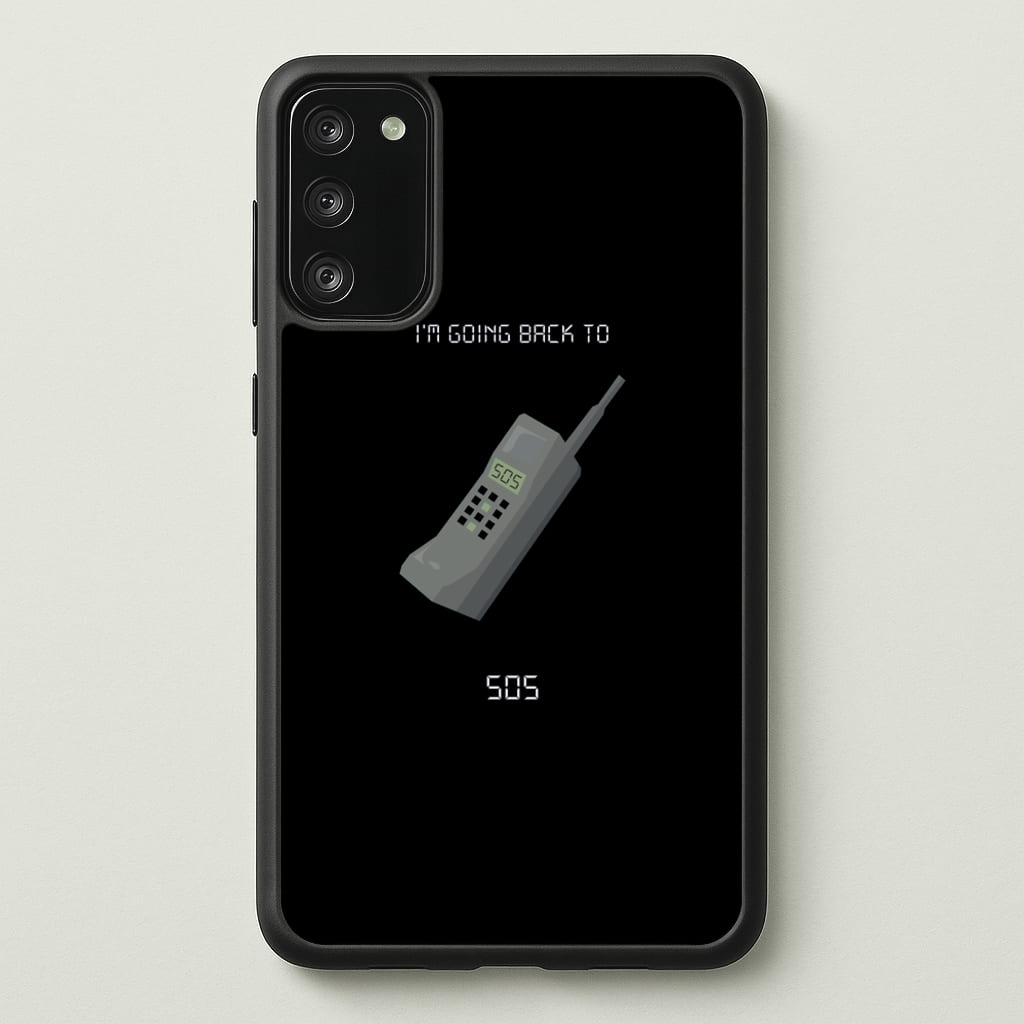 I'm going back to 505 - Arctic Monkeys Phone Case for Galaxy S20