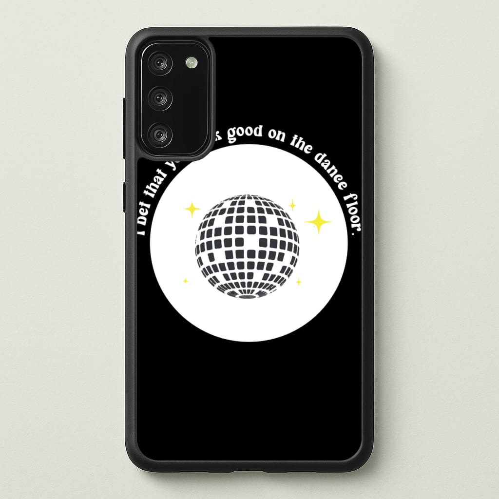 I bet that you look good on the dance floor - Arctic Monkeys Phone Case for Galaxy A41