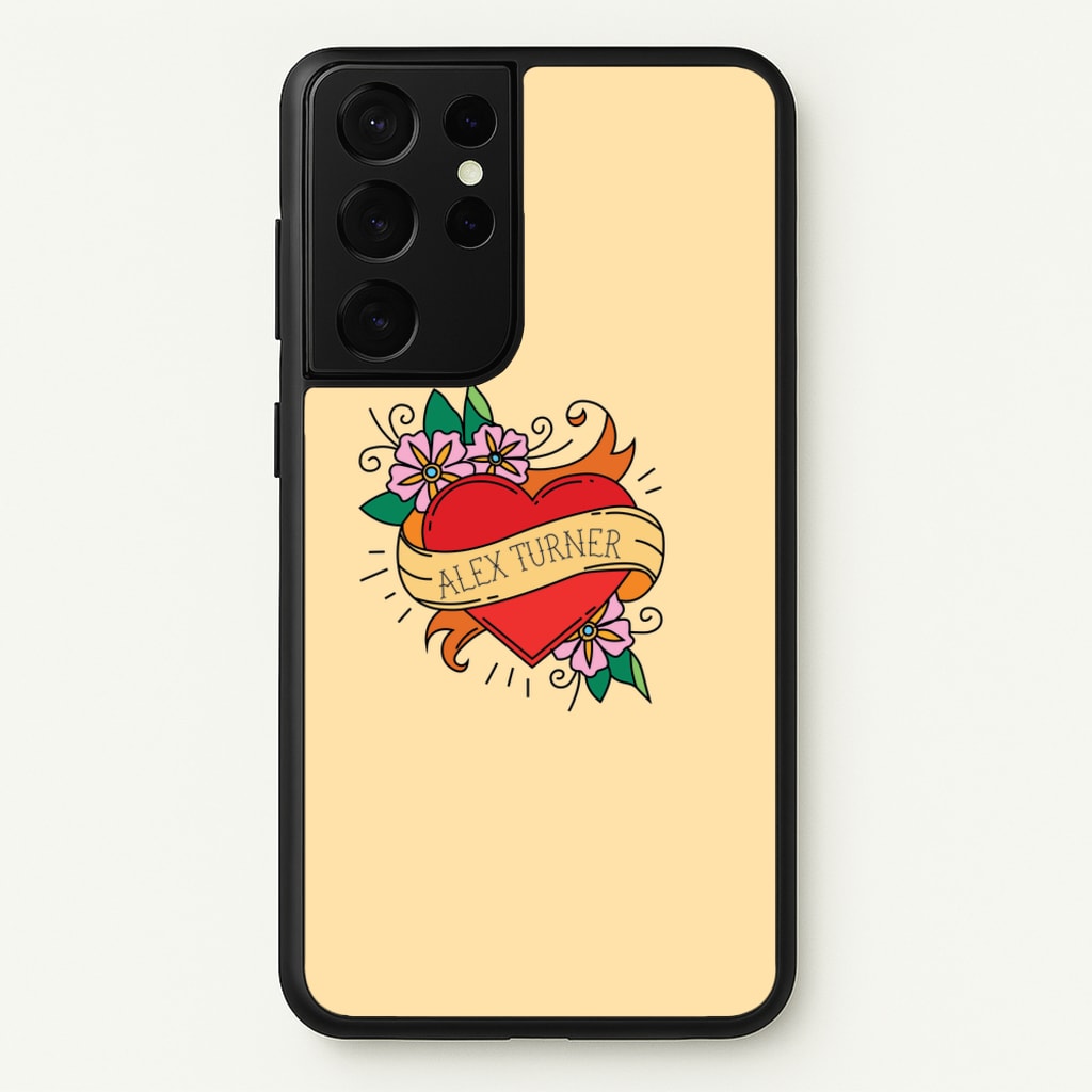 I love Alex Turner - Arctic Monkeys Phone Case for Galaxy S21 Ultra