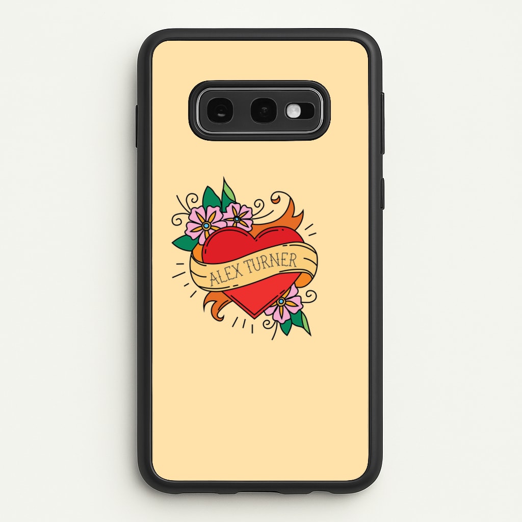 I love Alex Turner - Arctic Monkeys Phone Case for Galaxy S10e