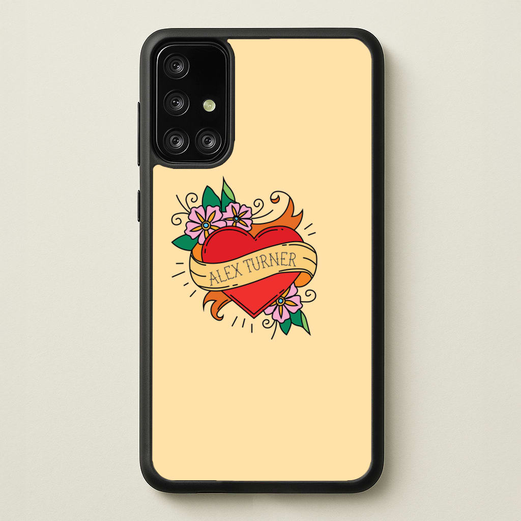 I love Alex Turner - Arctic Monkeys Phone Case for Galaxy A71