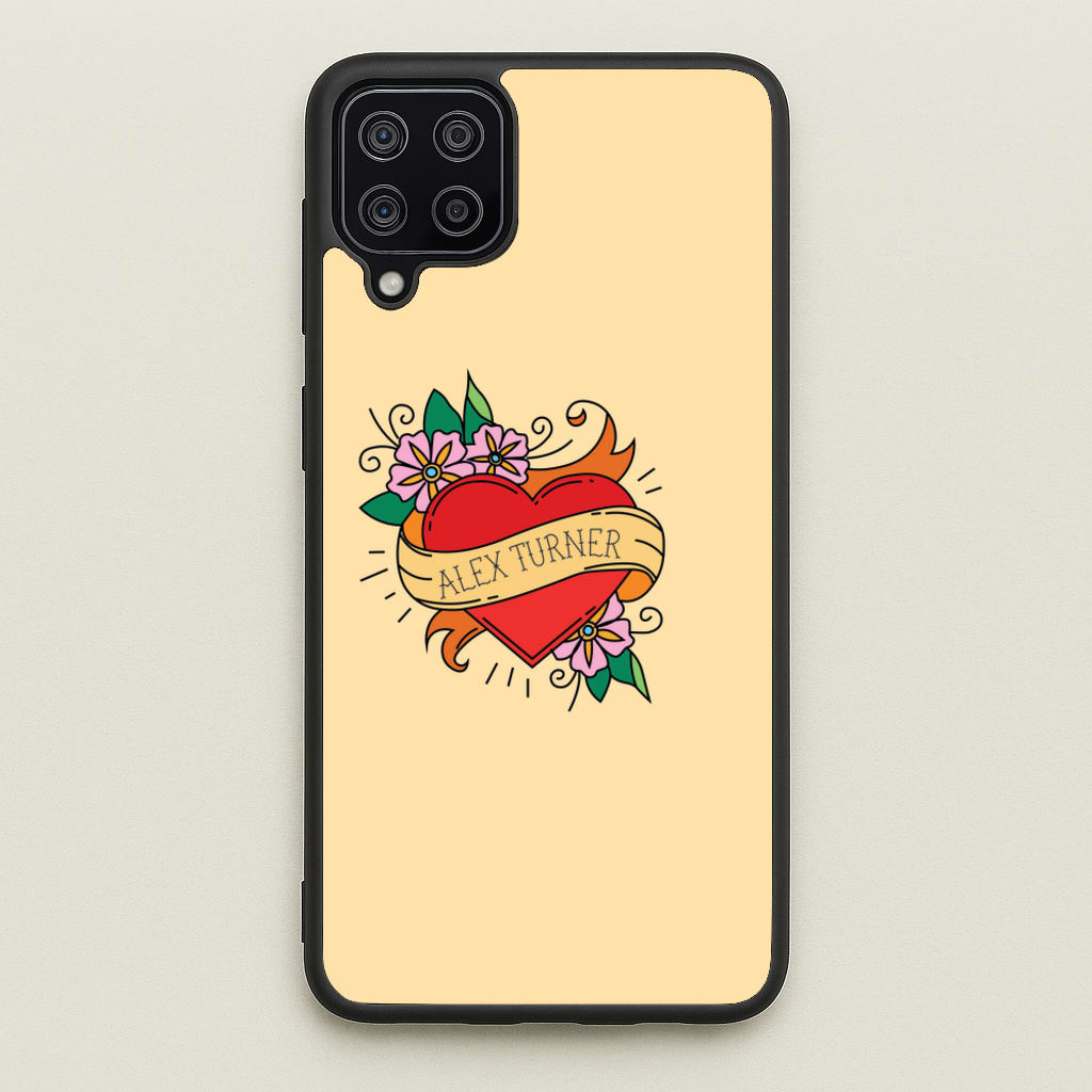 I love Alex Turner - Arctic Monkeys Phone Case for Galaxy A12