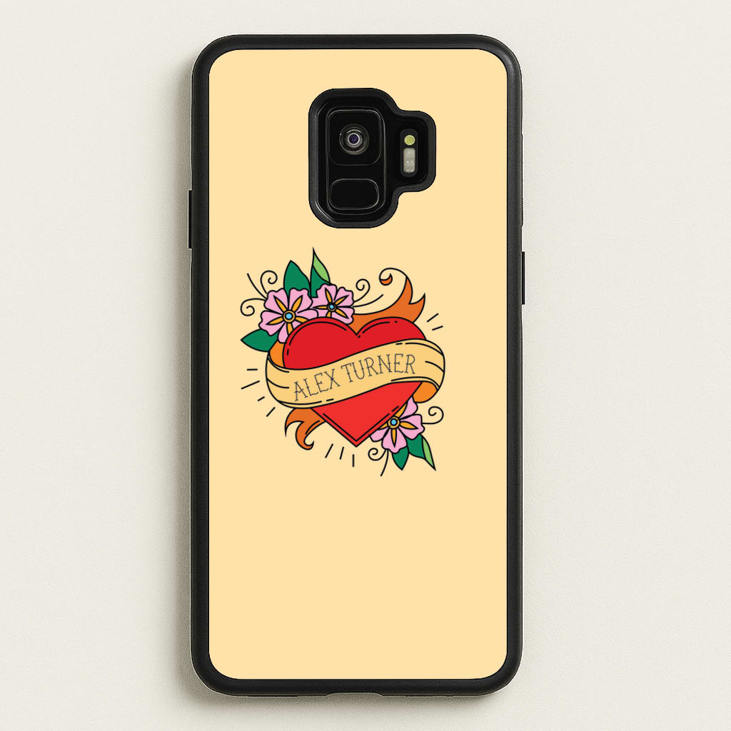 I love Alex Turner - Arctic Monkeys Phone Case for Galaxy S9