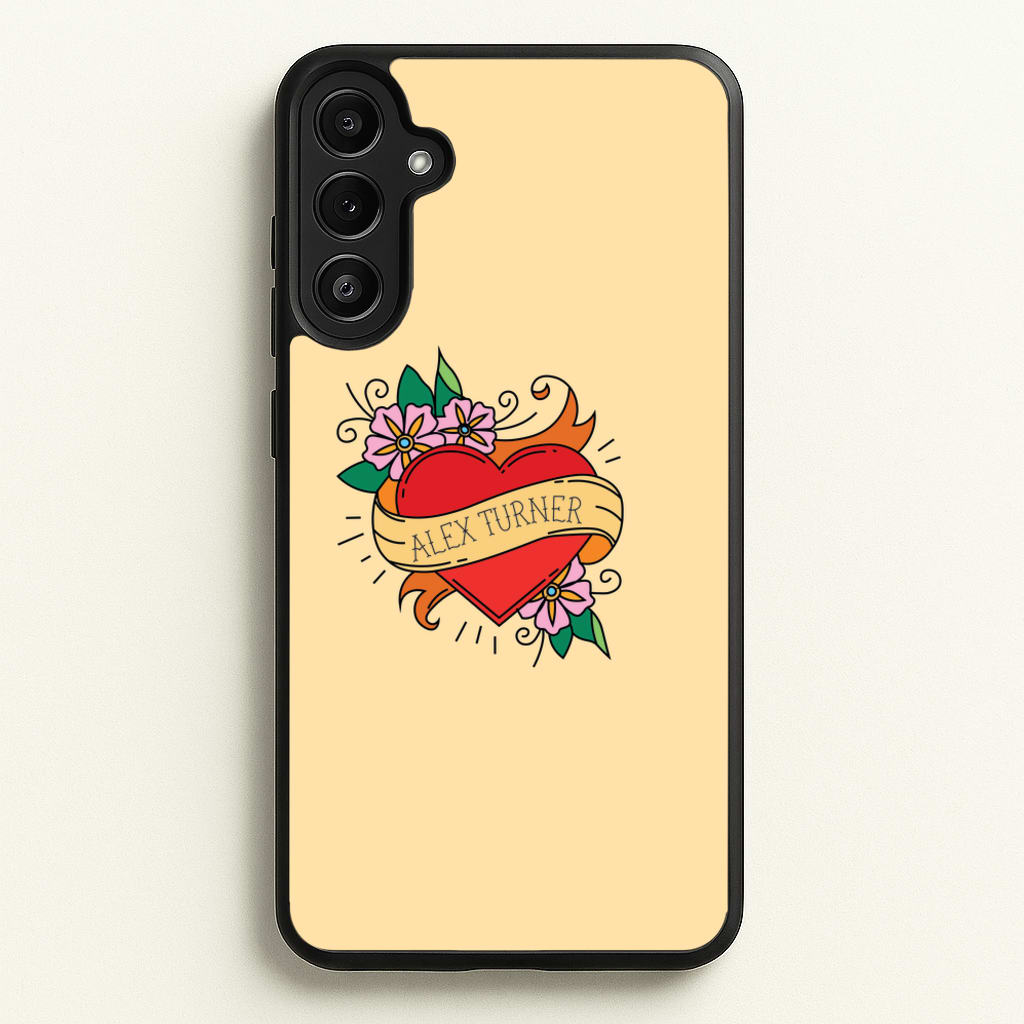 I love Alex Turner - Arctic Monkeys Phone Case for Galaxy A34