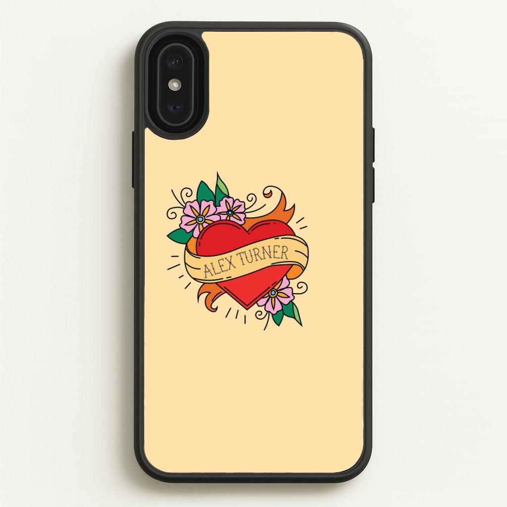 I love Alex Turner - Arctic Monkeys Phone Case for iPhone XS Max