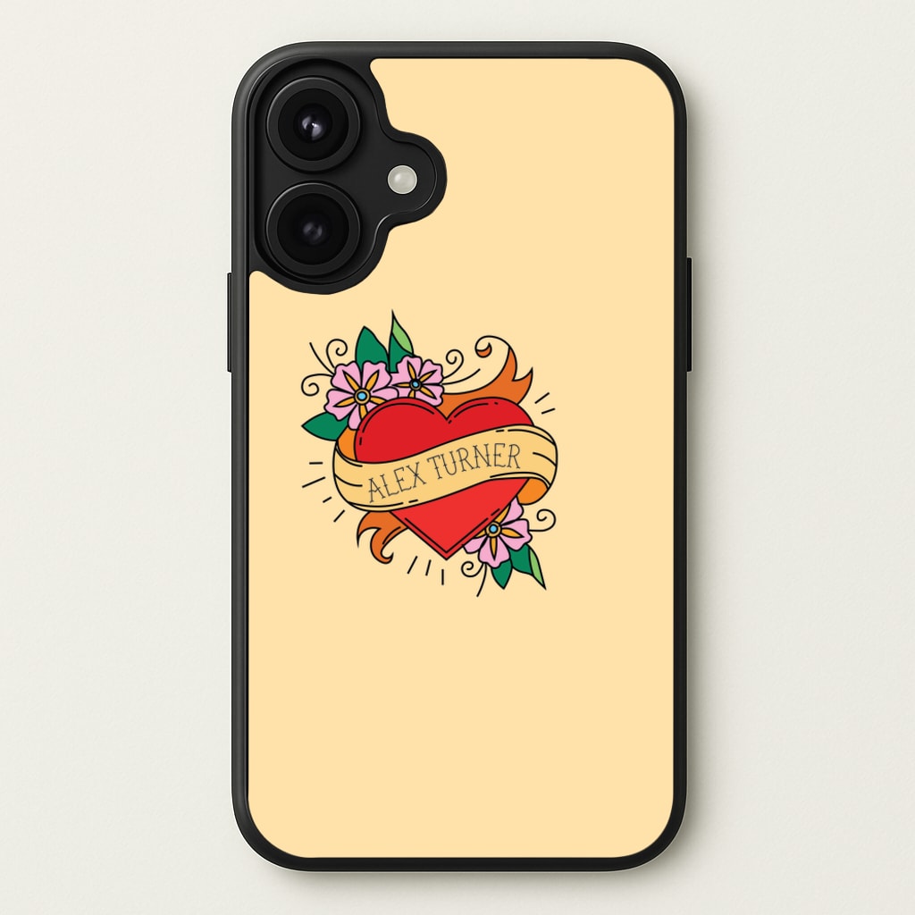 I love Alex Turner Phone Case for iPhone 17