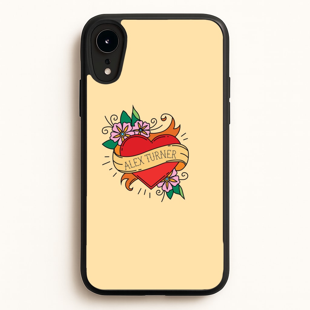 I love Alex Turner - Arctic Monkeys Phone Case for iPhone XR