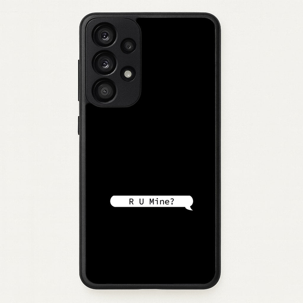 R U Mine? - Arctic Monkeys Phone Case for Galaxy A33