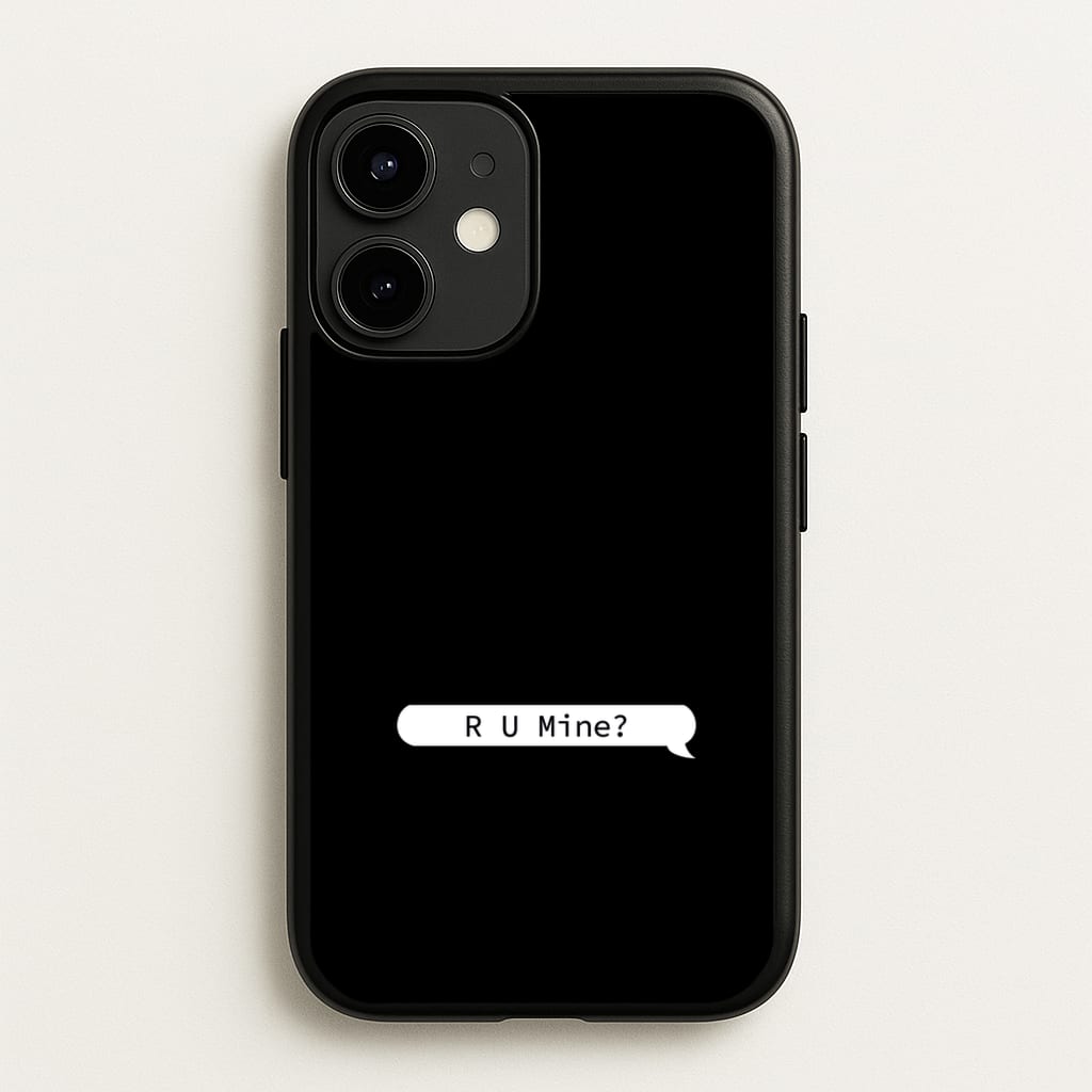 R U Mine? - Arctic Monkeys Phone Case for iPhone 12 Mini