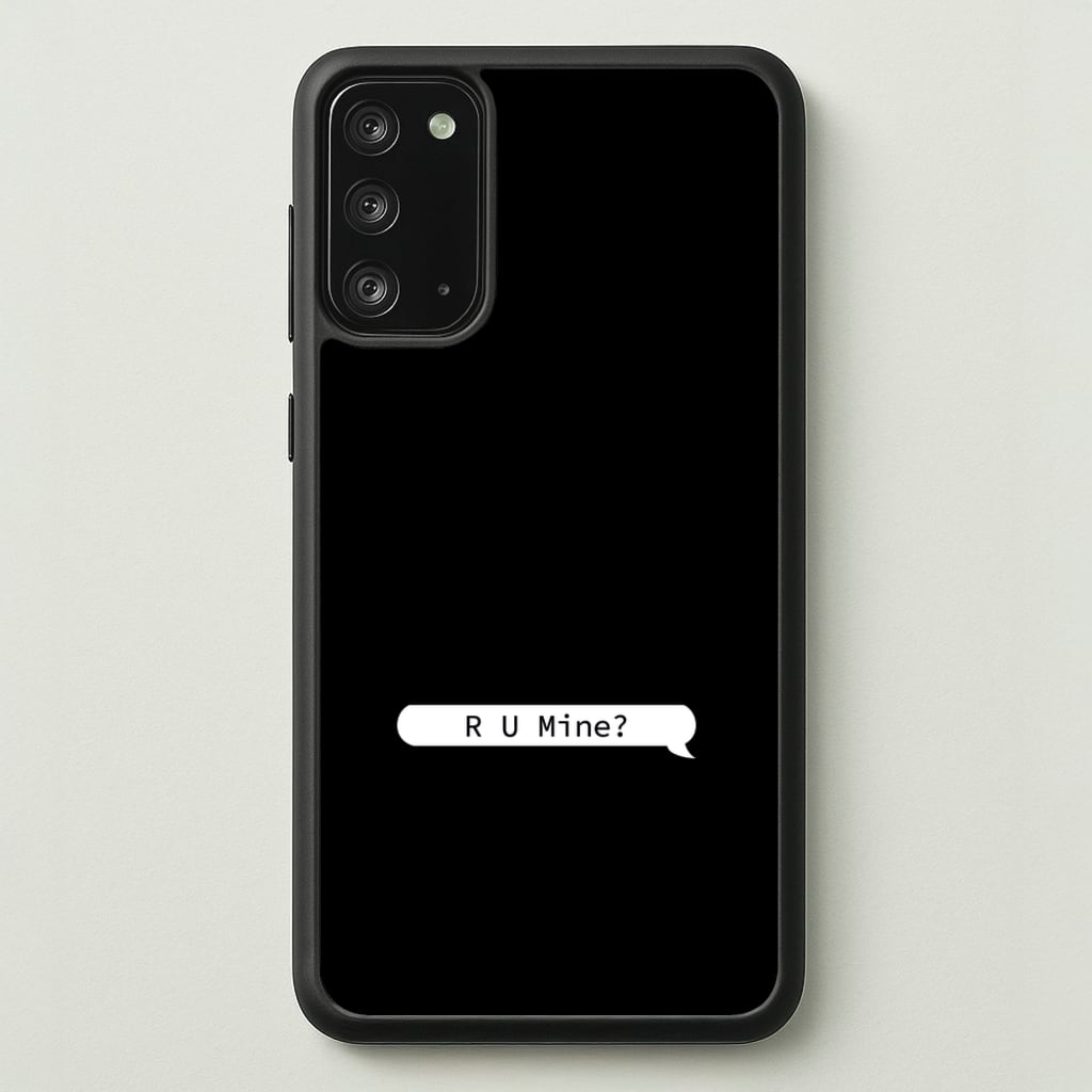 R U Mine? - Arctic Monkeys Phone Case for Galaxy Note 20