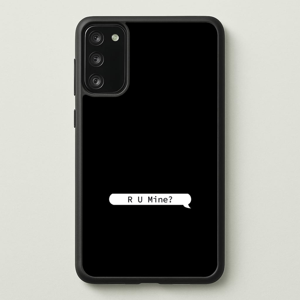 R U Mine? - Arctic Monkeys Phone Case for Galaxy S20FE