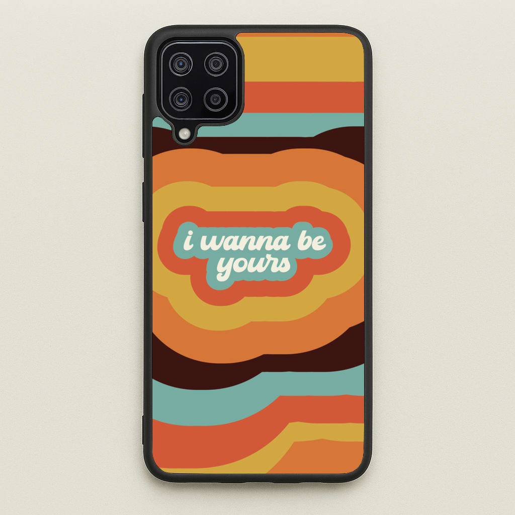 I Wanna Be Yours - Arctic Monkeys Phone Case for Galaxy A12