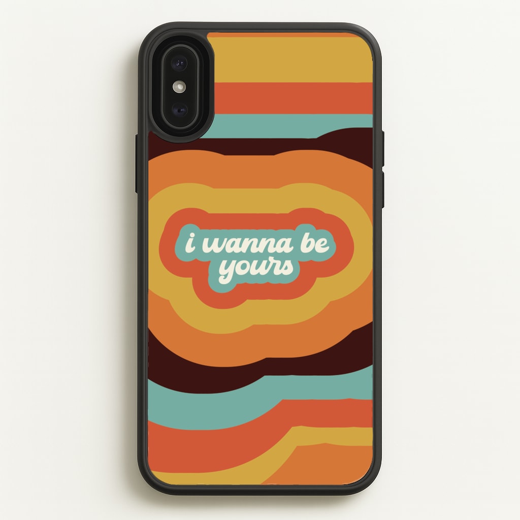 I Wanna Be Yours - Arctic Monkeys Phone Case for iPhone XS Max