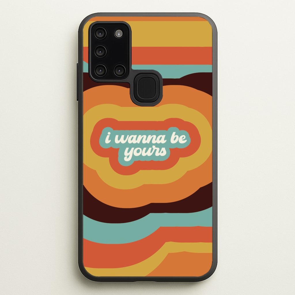 I Wanna Be Yours - Arctic Monkeys Phone Case for Galaxy A21s