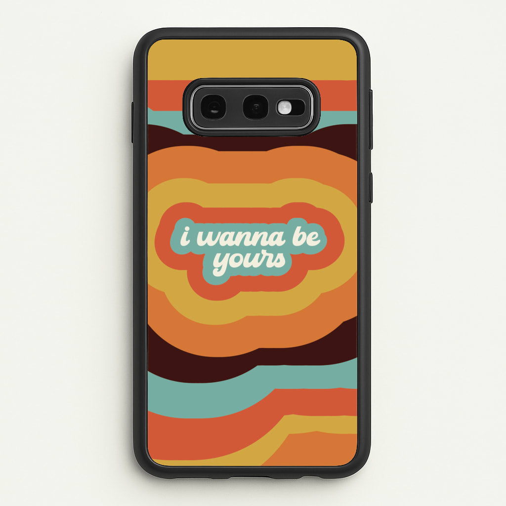 I Wanna Be Yours - Arctic Monkeys Phone Case for Galaxy S10e