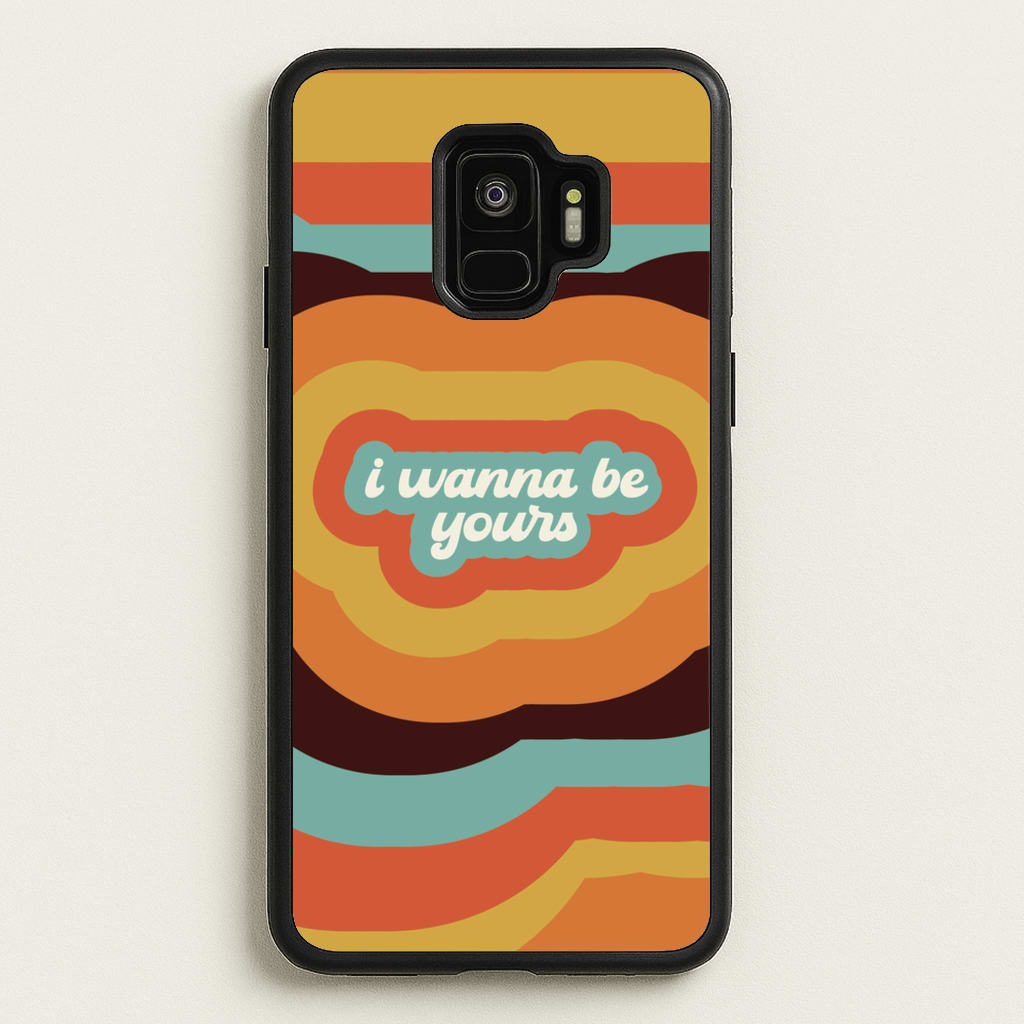 I Wanna Be Yours - Arctic Monkeys Phone Case for Galaxy S9