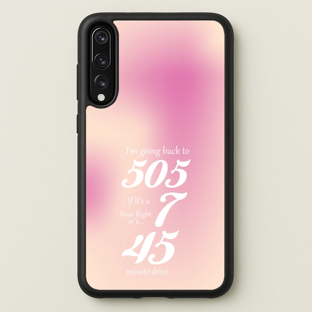 I'm Going Back To 505 - Arctic Monkeys - Arctic Monkeys Phone Case for Huawei P20 Pro