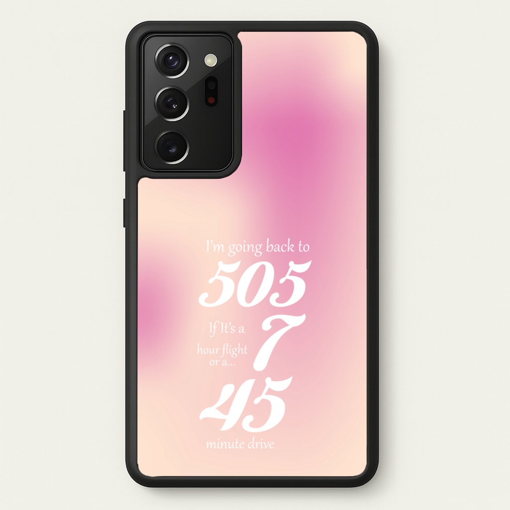 I'm Going Back To 505 - Arctic Monkeys - Arctic Monkeys Phone Case for Galaxy Note 20 Ultra