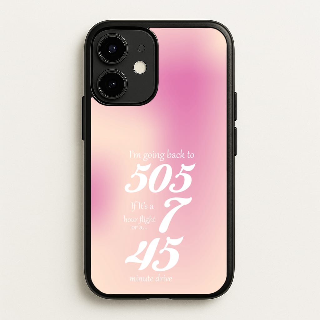I'm Going Back To 505 - Arctic Monkeys - Arctic Monkeys Phone Case for iPhone 12 / 12 Pro