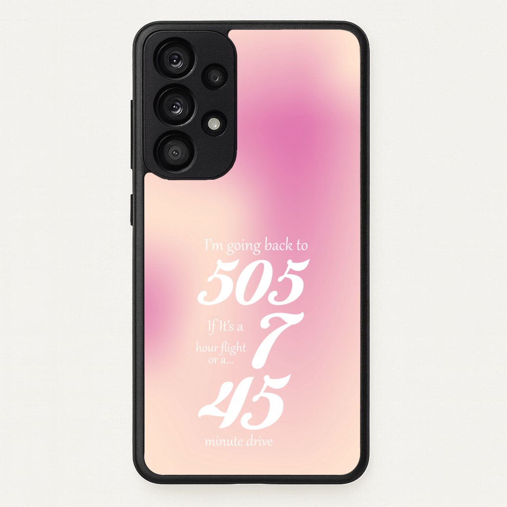 I'm Going Back To 505 - Arctic Monkeys - Arctic Monkeys Phone Case for Galaxy A33