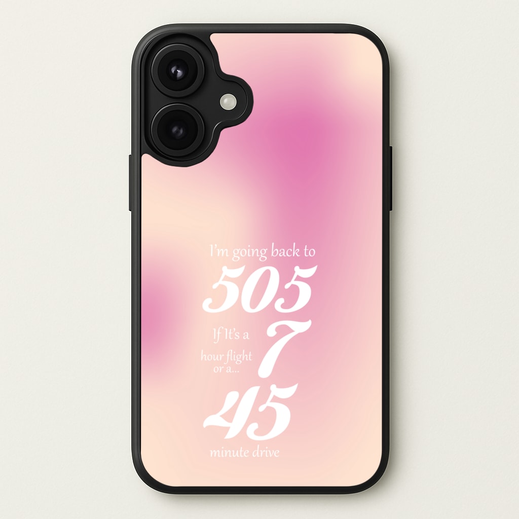 I'm Going Back To 505 - Arctic Monkeys Phone Case for iPhone 17
