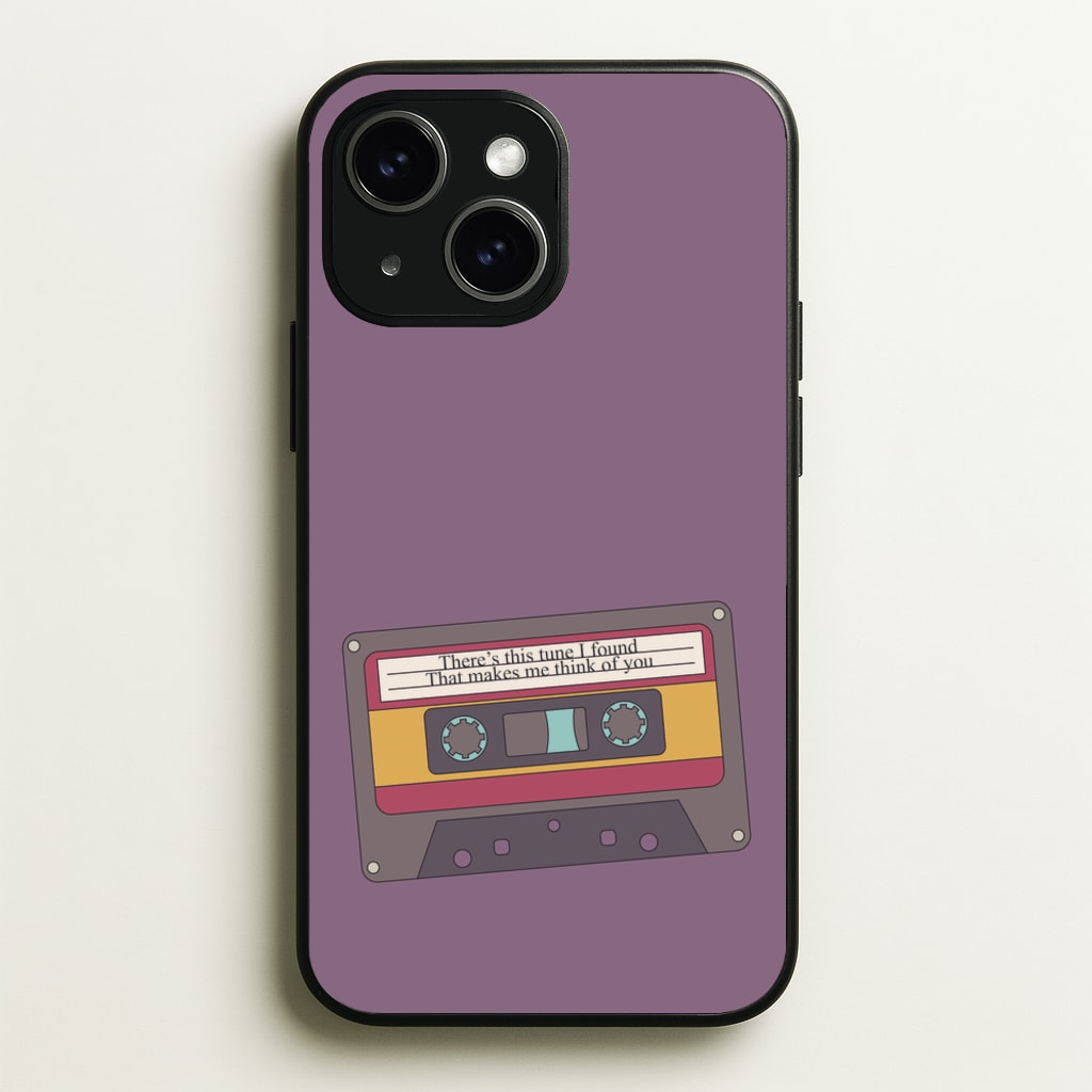There's This Tune I Found - Arctic Monkeys Phone Case for iPhone 15