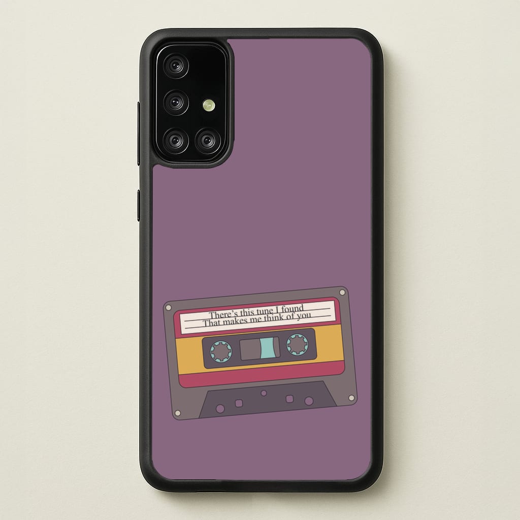 There's This Tune I Found - Arctic Monkeys Phone Case for Galaxy A71