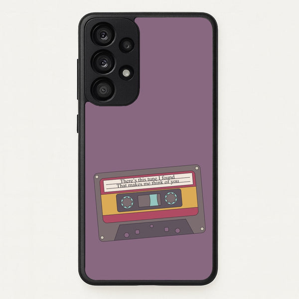 There's This Tune I Found - Arctic Monkeys Phone Case for Galaxy A33