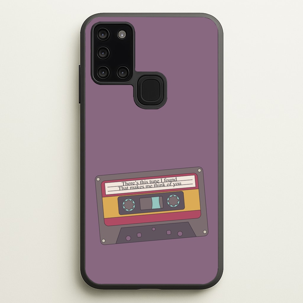 There's This Tune I Found - Arctic Monkeys Phone Case for Galaxy A21s